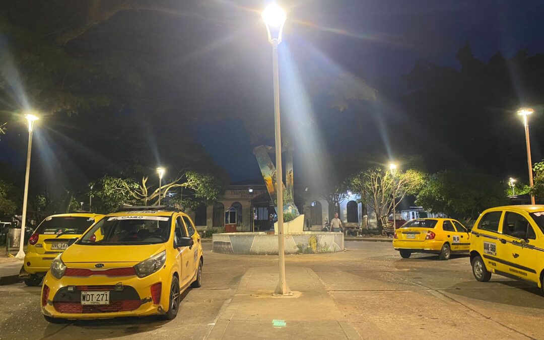 Modernización del servicio de Alumbrado Publico en el Parque Terminal de Transportes