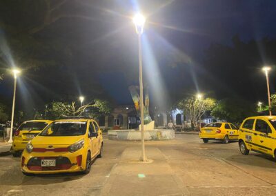 Modernización del servicio de Alumbrado Publico en el Parque Terminal de Transportes